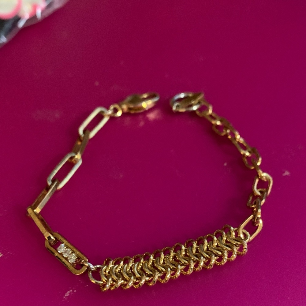 Chic Gold Chain Bracelet